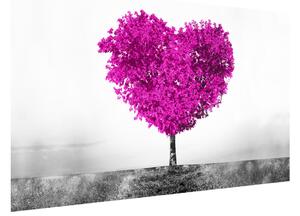 Fototapeta Fialový strom lásky Materiál: Vliesová, Veľkosť: 268 x 240 cm