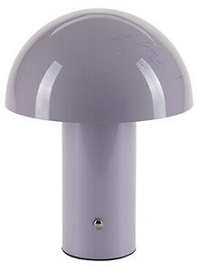 Cozy Living - Glossy Mushroom LED Stolová Lampa H21,5 Purple Cozy Living - Lampemesteren