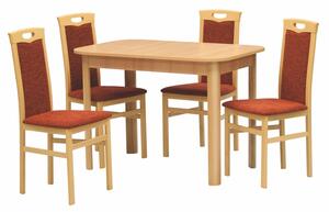 Stima Stôl BONUS Rozklad: Bez rozkladu, Odtieň: Tmavo hnedá