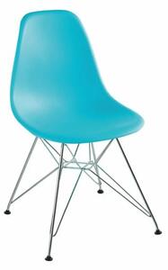 Stolička s tvarovaným sedadlom mentolová (k183483)