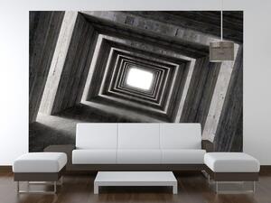 Gario Fototapeta Tunel so svetlom na konci Veľkosť: 200 x 135 cm, Materiál: Latexová
