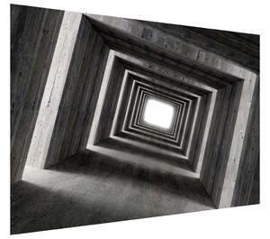 Gario Fototapeta Tunel so svetlom na konci Veľkosť: 268 x 240 cm, Materiál: Latexová