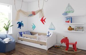 BabyBeds Detská posteľ LILI Farebné prevedenie: Biela, Velikost postele: 160x80 cm, Úložný priestor k posteli: Áno, s úložným priestorom