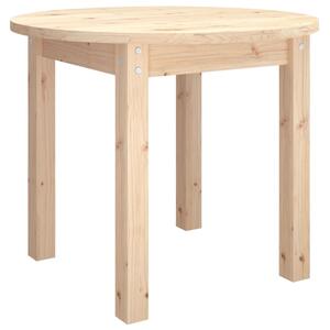 Konferenčný stolík Ø 55x45 cm borovicový masív