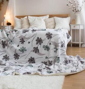 Universal Design Baránková deka kvety Gabriela polyester 150/200 cm