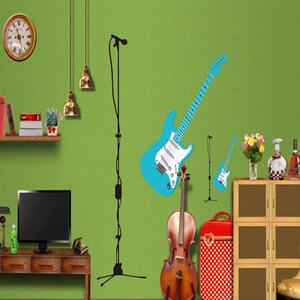 Veselá Stena Samolepka na stenu Elektrická gitara