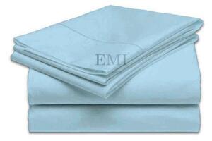Plachta posteľná modrá pevná EMI: Pevná plachta 140x220