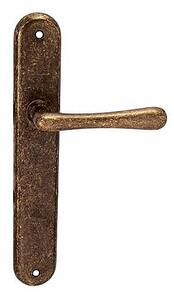 Dverové kovanie MP Elegant (OBA - Antik bronz), kľučka-kľučka, Otvor pre obyčajný kľúč BB, MP OBA (antik bronz), 72 mm