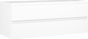 Mexen Orio, kúpeľňová skrinka 120 cm, 2 zásuvky, biela matná, 91A10-12047-2-BFF01