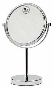 SAPHO XP010 Kozmetické zrkadlo na postavenie, pr. 20 cm, strieborná