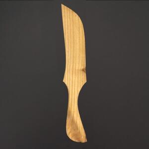 AMADEA Drevený nôž, masívne drevo, dĺžka 20 cm
