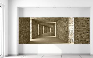 Gario Fototapeta Kamenný tunel Materiál: Samolepiaca, Veľkosť: 268 x 100 cm