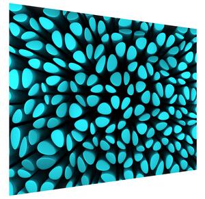 Gario Fototapeta Modré škvrny 3D Veľkosť: 412 x 248 cm, Materiál: Latexová
