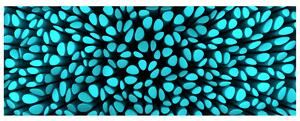 Gario Fototapeta Modré škvrny 3D Materiál: Latexová, Veľkosť: 368 x 248 cm
