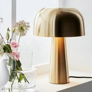 Stolná lampa Blanca, bronzová