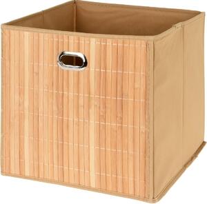 Dekoratívny bambusový box Taytay hnedá​, 31 x 31 x 30,5 cm