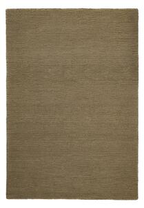 Kaki ručne tkaný vlnený koberec 200x290 cm Harris Boucle – Flair Rugs
