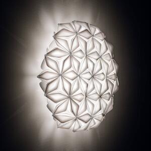 Slamp La Vie L stropné svietidlo, šírka 71 cm, biele, Biela / opálová, Obývacia izba / jedáleň, Plast, Dizajn, Závesné svietidlo