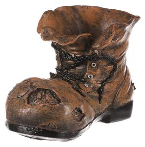 Kvetináč / obal - retro topánka z polyresinu 25cm