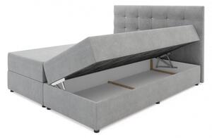 Elegantná posteľ KALINA 140x200, hnedá