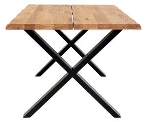 Dizajnový jedálenský stôl Jonathon 140 cm prírodný dub