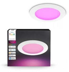 Philips - stmievateľné RGBW LED kúpeľňové podhľadové svietidlo Hue SLIM LED/12W/230V IP44