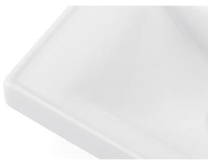 CERANO - Keramické umývadlo nábytkové - Sava - 50x46 cm - biela lesklá
