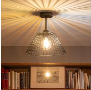 Brilagi - LED prisadený luster CERIA WIRE 1xE27/60W/230V, priemer 30 cm, čierna