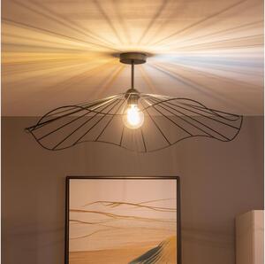 Brilagi - LED prisadený luster CERIA WIRE 1xE27/60W/230V pr. 80 cm čierna