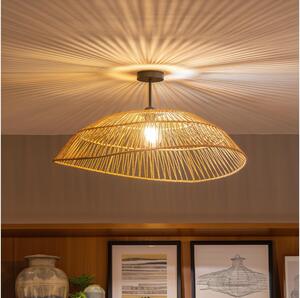 Brilagi - LED prisadený luster CERIA BOHO 1xE27/60W/230V pr. 70 cm čierna/hnedá