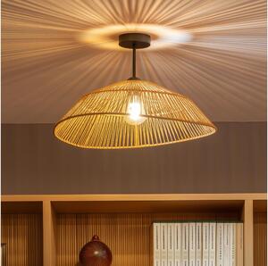 Brilagi - LED prisadený luster CERIA BOHO 1xE27/60W/230V pr. 50 cm čierna/hnedá