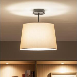 Brilagi - LED prisadený luster CERIA 1xE27/60W/230V pr. 30 cm čierna/béžová