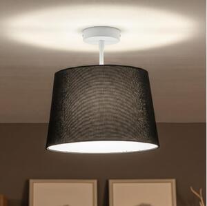 Brilagi - LED prisadený luster CERIA 1xE27/60W/230V pr. 30 cm biela/čierna