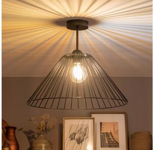 Brilagi - LED prisadený luster CERIA WIRE 1xE27/60W/230V, priemer 45 cm, čierny