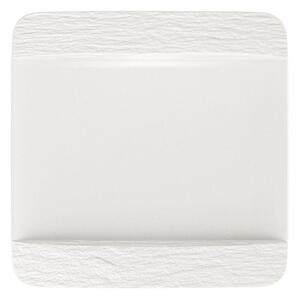 Villeroy & Boch Manufacture Rock Blanc plytký tanier, 28 x 28 cm 10-4240-2610
