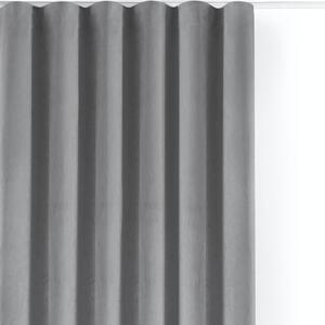 Sivý zamatový dimout záves 200x250 cm Velto – Filumi