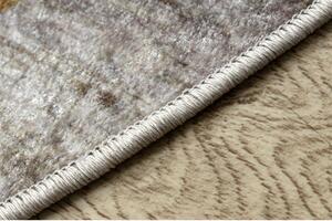 Kusový koberec Abuc béžovozlatý kruh 80cm