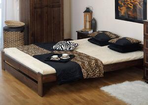 AMI nábytok Eoshop posteľ Niwa 180x200 - orech