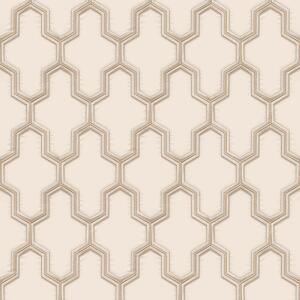 Luxusná vliesová geometrická tapeta WF121022, Wall Fabric, ID Design