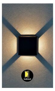 Rabalux 7317 - LED Vonkajšie nástenné svietidlo LIPPA LED/6W/230V IP54 čierna