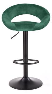 Barová stolička SCH-102 tmavozelená