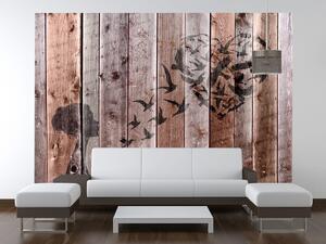 Gario Fototapeta Láska na dreve Veľkosť: 200 x 150 cm, Materiál: Latexová