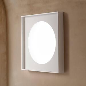 Luceplan Kazetové nástenné svietidlo LED fázový rez 60x60cm