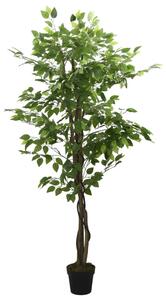 Umelý fikusový strom 630 listov 120 cm zelený