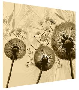 Gario Fototapeta Krémové púpavy Veľkosť: 536 x 240 cm, Materiál: Latexová