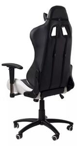 Kancelárska stolička CANCEL Runner, čierno-červená, ADK163010