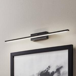 Nástenné svietidlo LED Miroir 60 cm čierne 4000K, Čierna, Kúpeľňa, Hliník, Moderný, Nástenné svietidlo