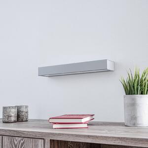 Mera LED nástenné svietidlo, šírka 40 cm, hliník, 3 000 K