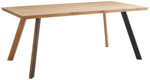 JEDÁLENSKÝ STÔL, divoký dub, farba duba, 180/90/75 cm Linea Natura - Stoly