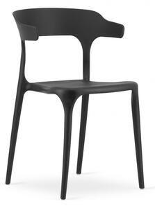 Set jedálenských stoličiek ULME čierne (4ks)